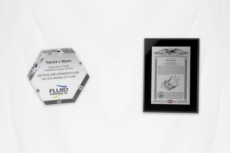 Desktop Awards Vs. Patent Plaques