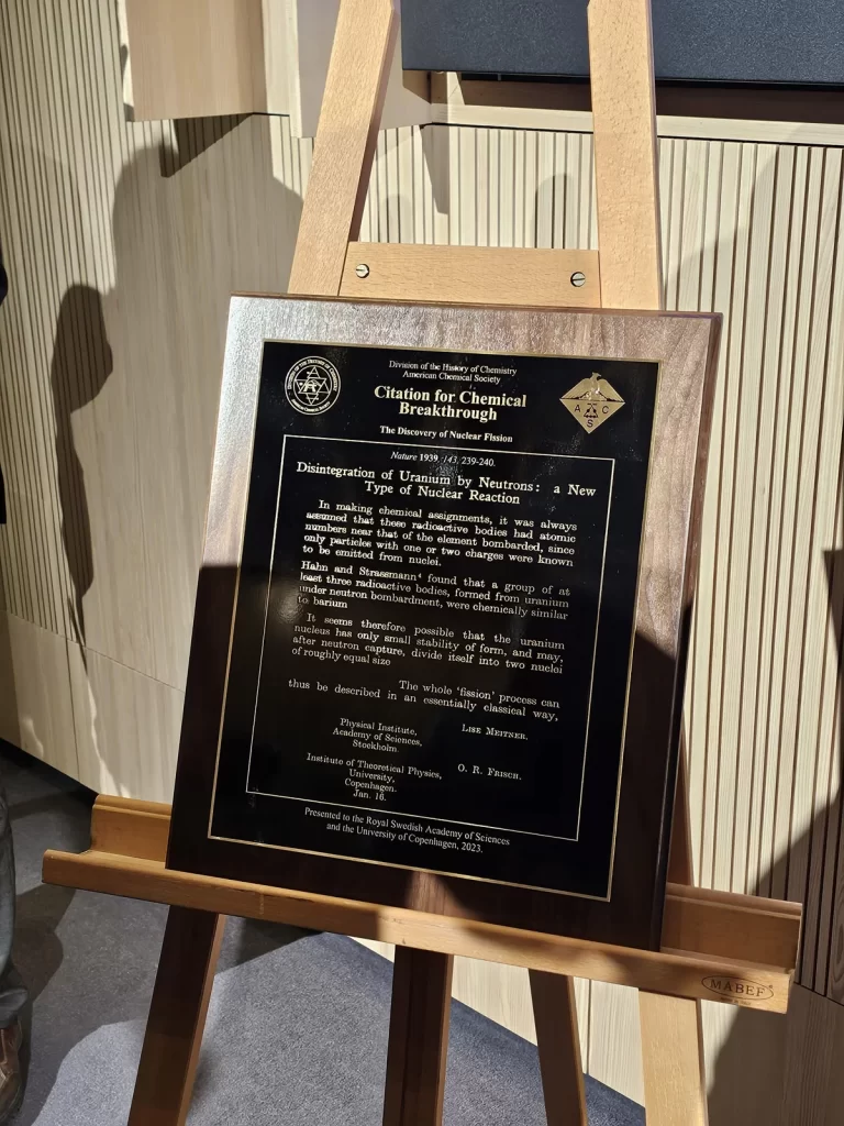 Stellar Kent Designs Plaque for American Chemical Society (ACS)